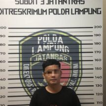 Tak Terima Ditegur di Jalan, Pemotor di Bandar Lampung Aniaya Warga Ditangkap