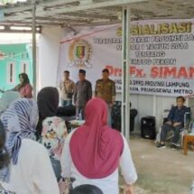 Anggota Komisi I DPRD FX Siman Gelar Sosper No 1 Tahun 2016