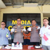 Polisi Bongkar Home Industri Sabu di Lampung Timur