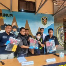 Ditreskrimum Polda Lampung Lumpuhkan Pelaku Pencurian Bersenjata Api Asal Lampung Timur