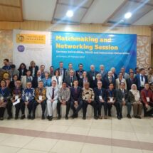 Unila Bersama 10 PTN Indonesia Lakukan Pertemuan dengan 20 Pimpinan Universitas Ilmu Terapan dari Jerman