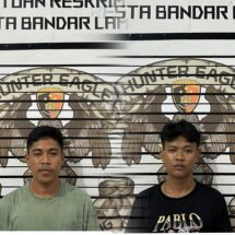 2 Pelaku Pembunuhan di Kampung Rawa Laut Panjang Diringkus Polresta Bandar Lampung