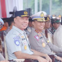 Dipimpin Kapolri, Dirut Jasa Raharja Ikuti Apel Gelar Pasukan Operasi Ketupat 2024