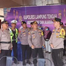 Wakapolda Lampung Cek Pos Ops Ketupat Krakatau 2024