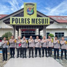 Team Supervisi Mabes Polri ke Polres Mesuji Dalam Ops Ketupat Krakatau 2024