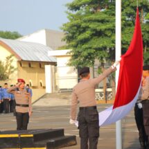 Wakapolda Lampung Pimpin Upacara Hari Kesadaran Nasional