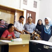 Sisihkan Rupiah, Wartawan Lampung Selatan Bantu dan Dukung Program Gaserbu