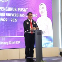 IKA Unila Lantik Pengurus Periode 2022-2027