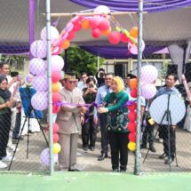 FKIP Unila.Gelar Peresmian Laboratorium Pendidikan Olah Raga dan Halal Bihalal