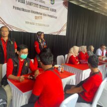 Ini Cara Polda Lampung Dukung Peringatan Hari Buruh, Berikan Layanan Kesehatan Gratis dan Pasar Murah