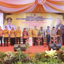 Buka Festival Literasi Tahun 2024, Gubernur Arinal Resmikan Gedung Perpustakaan Provinsi Lampung