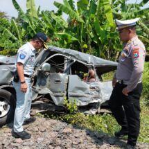 Jasa Raharja Jamin Seluruh Korban Kecelakaan Minibus yang Tertabrak KA Pandalungan di Pasuruan