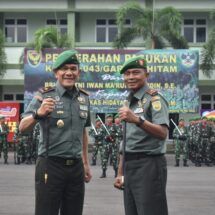 Rangkaian Sertijab Terima Pasukan, Danrem 043/Gatam Siap Lanjutkan Tugas