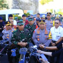 Kapolri dan Panglima TNI Melihat Langsung Kesiapan Venue GWK