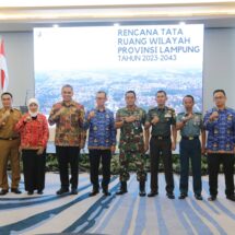 Sekdaprov Fahrizal Buka Sosialisasi Perda Nomor 14/2023 Terkait RTRW Provinsi Lampung Tahun 2023-2043