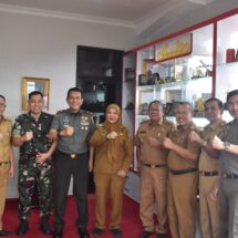 Didampingi Dandim 0410 KBL, Danrem 043/Gatam Silaturahmi ke Kantor Walikota Bandar Lampung