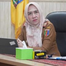 Dampingi Staf Ahli Gubernur, Karo Perekonomian Setdaprov Lampung Rinvayanti Hadiri Rakor Pengendalian Inflasi Daerah