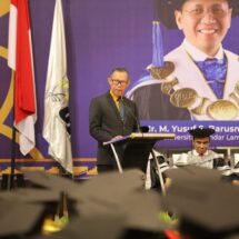 Sekdaprov Fahrizal Hadiri Rapat Senat Luar Biasa, Yudisium dan Wisuda Sarjana – Pascasarjana UBL