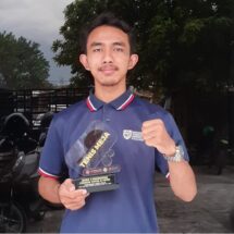 Abdurrahman Aufa Raih Juara 3 Kejuaraan Tenis Meja BEM STIE Dwi Sakti di Baturaja