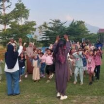 TK Pertiwi Mulyosasi Lampung Timur Kunjungi Kebun Edukasi Lampung Selatan