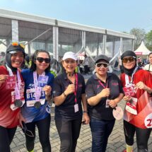 Prestasi Iptu Lisma, Perempuan Tangguh Polres Metro Lampung Raih Juara 1 Half Marathon Kemala Run 2024