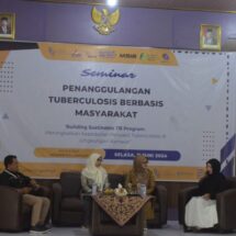 Inisiatif Lampung Sehat Beserta BEM U KBM Unila Sukses Gelar Seminar Penangulangan Tuberkolusis Berbasis Masyarakat