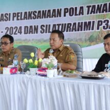 Arinal Buka Rapat Evaluasi Pola Tanam Tahun 2023-2024 dan Silaturahmi Dengan P3A Pesawahan Mulyosari Metro