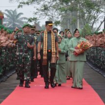 Danrem 043/Gatam: Saya Larang Keras, Jangan Ada KDRT di Prajurit Yonif 143/TWEJ