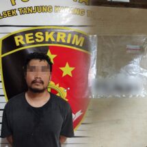 Bawa Sabu, Driver Ojol di Bandar Lampung Diringkus Polisi, Ngakunya Hadiah Undian Gift Away