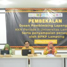 LPPM Unila Menggelar Pembekalan KKN