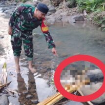 Geger, Ditemukan Mayat Bayi di Sungai Way Tapus, Ini Kata Babinsa Koramil TBU