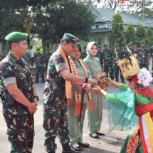 Kunjungi Kodim 0426/TB, Danrem 043/Gatam Disambut Forkopimda Tulang Bawang dan Forkopimda Mesuji