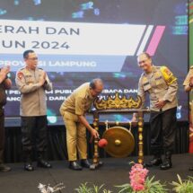 Pj. Gubernur Samsudin Buka Sosialisasi Saber Pungli Tahun 2024 Unit Pemberantasan Pungutan Liar Provinsi dan Kabupaten/Kota