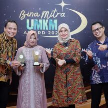 Jasa Raharja Raih Predikat Gold Ajang Bina Mitra UMKM Award 2024