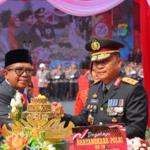 Tingkat Kepuasan Publik Meningkat Terhadap Polda Lampung, Pj. Gubernur Sebut Kado Terindah untuk Polri