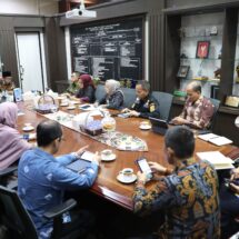 Pj. Gubernur Samsudin Terima Kunker Kepala BPS Lampung, Bahas Pemanfaatan Data Inflasi, Stunting, Kemiskinan Ekstrem dan Ketahanan Pangan