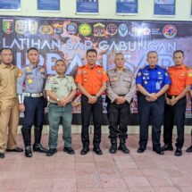 Polda Lampung Ikuti Latihan Gabungan Urban SAR untuk Antisipasi Bencana