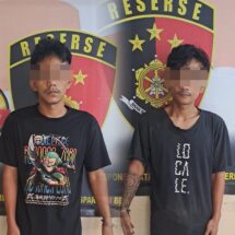 Bobol Gudang Pabrik, Dua Pria Asal Panjang Ditangkap Polisi