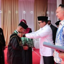 Pj. Gubernur Samsudin Hadiri Wisuda Tahfidz Pondok Pesantren Sabilul Mustofha di Jati Agung Lamsel