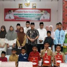 Dinas Pendidikan Lampung Selatan Gelar Pengajian Tahun Baru Islam dan Hari Anak Nasional Ke-40 Tahun 2024