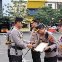 17 Personel Polresta Bandar Lampung Terima Penghargaan, Prestasi Ungkap Kasus Narkoba Hingga Bajing Loncat