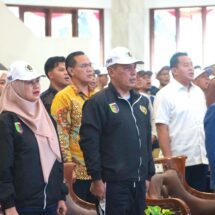 Kasrem 043/Gatam Berikan Semangat, Dukungan Kontingen PWI Provinsi Lampung