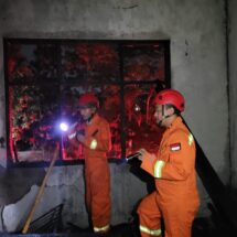 Kebakaran Hanguskan Kantor Kemenag Kota Bandar Lampung