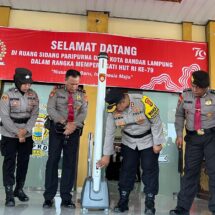 Ratusan Personel Keamanan Gabungan Dikerahkan Amankan Pelantikan DPRD Kota Bandar Lampung