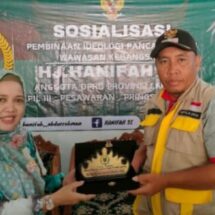 Anggota DPRD Hanifah Gelar Sosperda PIP-WK di Pesawaran