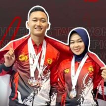 2 Personel Polda Lampung Sabet Medali Ajang Taekwondo Internasional Malaysia dan Thailand