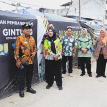 Pj. Gubernur Samsudin Tinjau Pembangunan Pasar Pasir Gintung Bandar Lampung, Rencana Diresmikan Akhir Agustus 2024