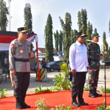 Gelar Apel Pasukan Operasi Mantap Praja Krakatau 2024, Polda Lampung Pastikan Pilkada Berjalan Lancar