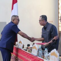 Fraksi Partai PDI Perjuangan Sampaikan Pemandangan Umum Rapat Paripurna Raperda 2025 DPRD Lampung