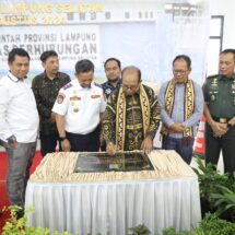 Pj. Gubernur Samsudin Resmikan Gedung Kantor Baru Dinas Perhubungan Provinsi Lampung di Sabah Balau, Langkah Mendukung Pengembangan Kota Baru